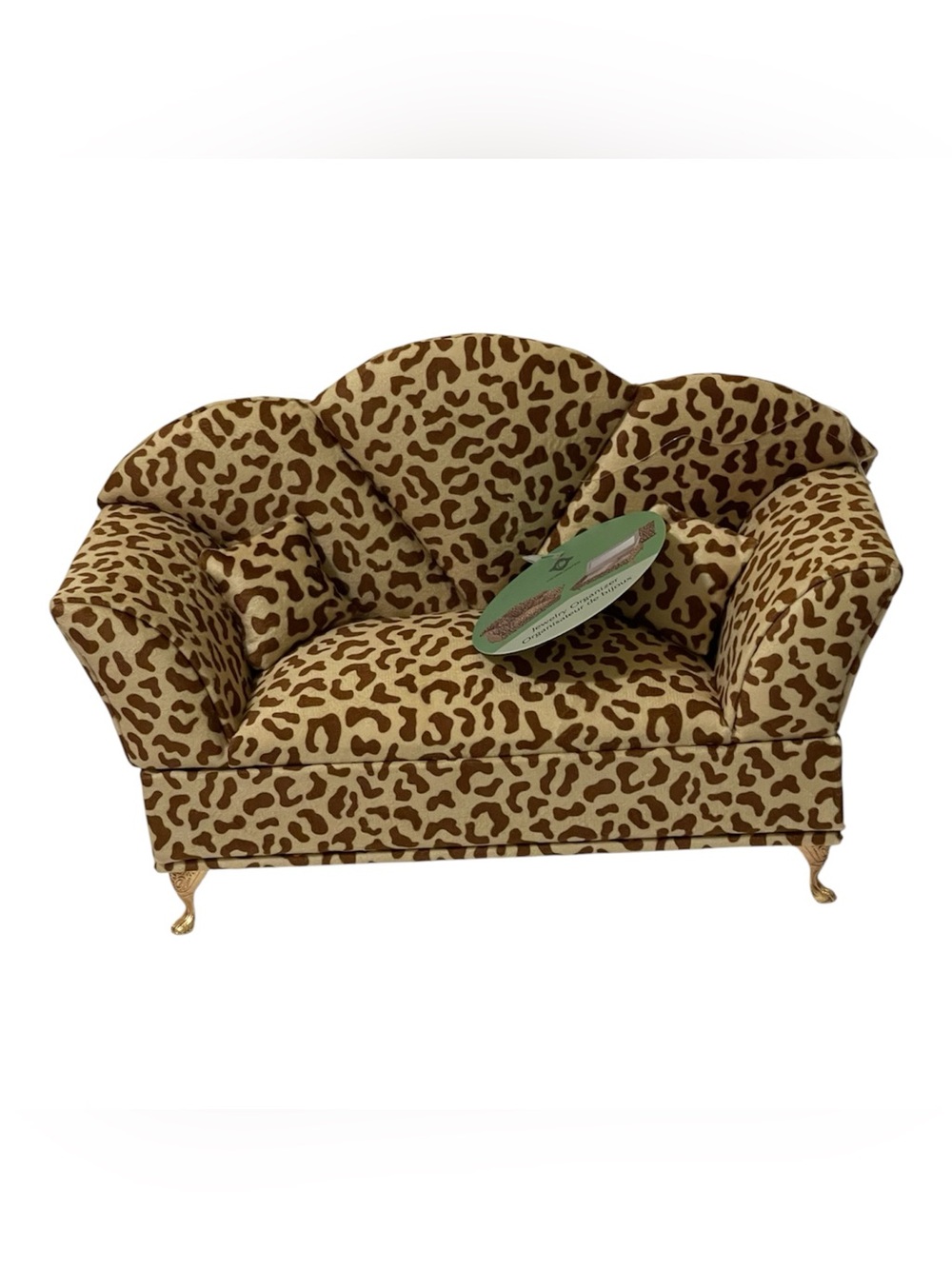 Concepts Leopard Print Mini Sofa Jewelry Box -NWT**